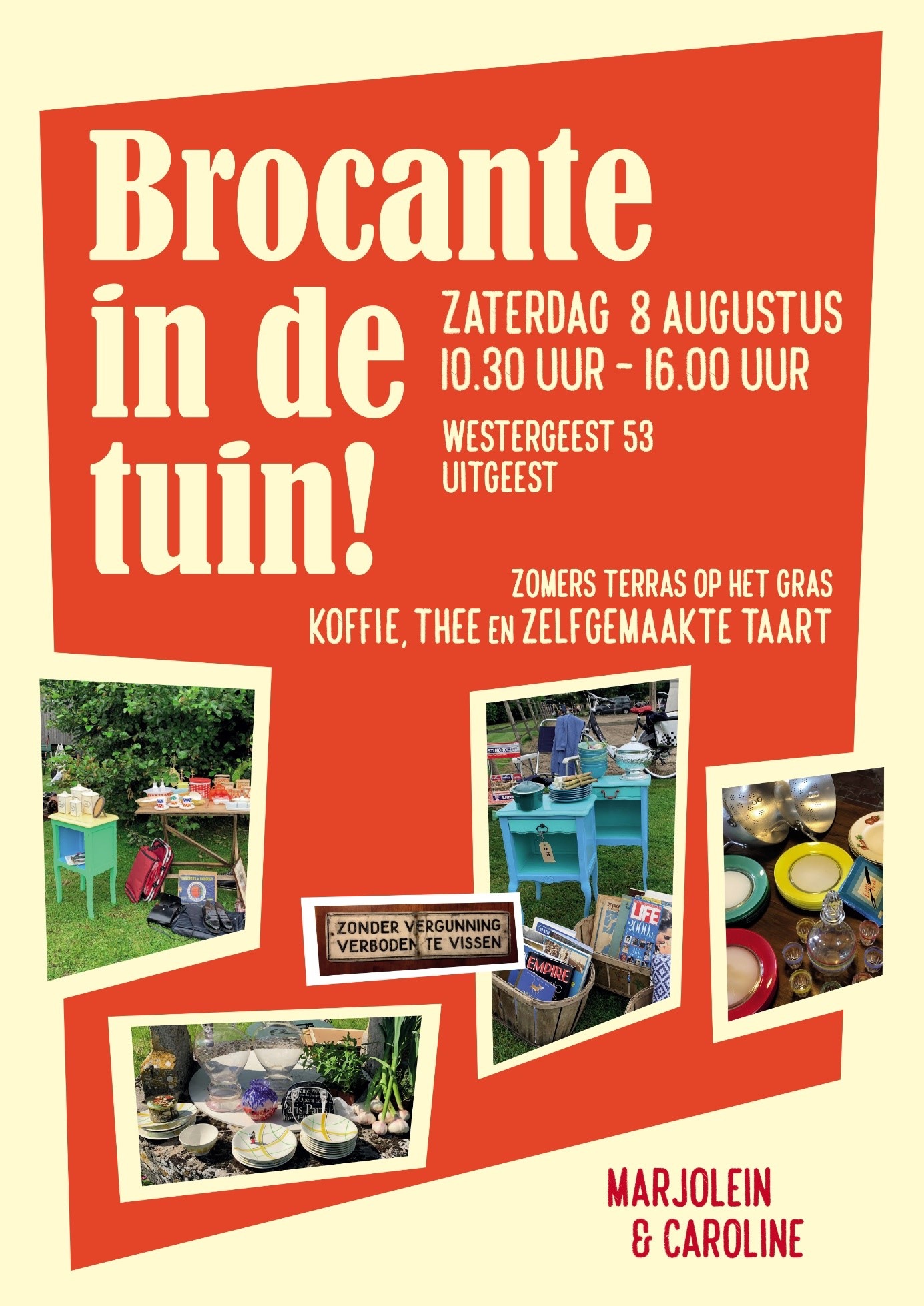 Brocante markt Westergeest