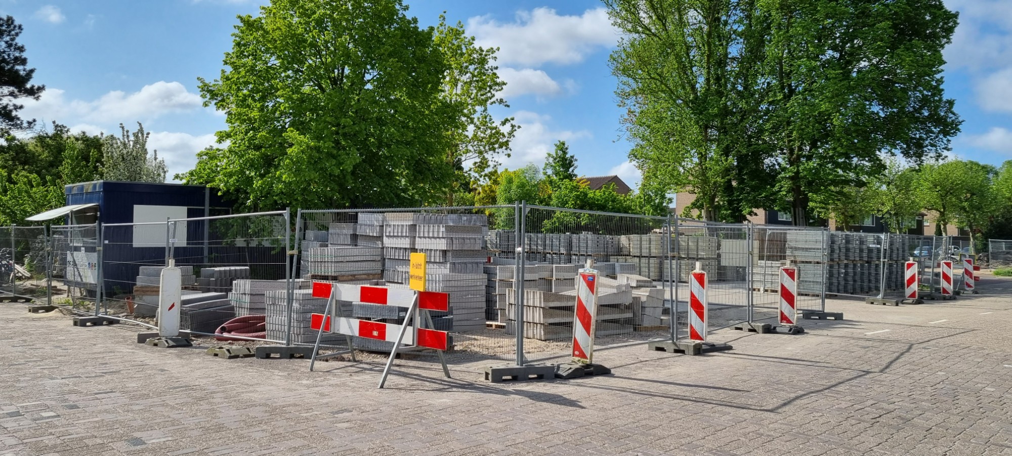 Diefstal bij bouwdepot aan de Kooglaan