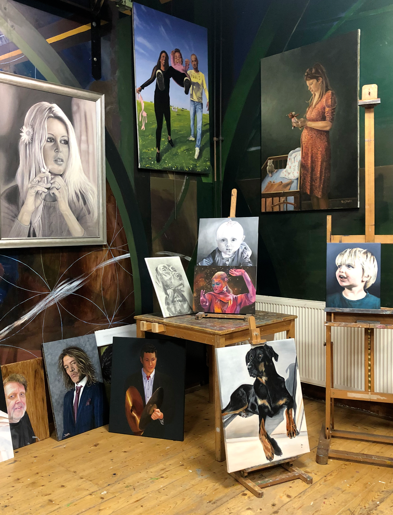 Expositie Schilderschool Rob de Reus